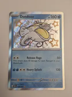 Dondozo 126/091 SV: Paldean Fates Shiny Rare Holo ENG Pokemon TCG - Image 1