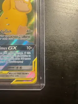 Pokemon Slowpoke & Psyduck GX Ultra Rare TAG TEAM Holo 218/236 SM-Unified Minds - Image 3