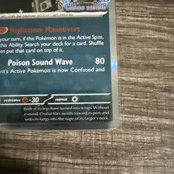 Crobat Pokemon Chaos Rising Prerelease Promo - Image 5