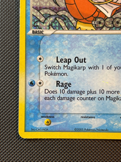 Magikarp Stamped Reverse Holo Pokemon TCG Deoxys 64/107 MP - Image 3