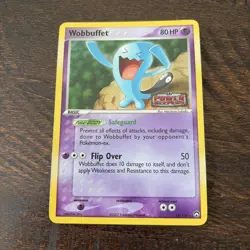 Wobbuffet 24/108 Reverse Holo Pokemon EX Power Keepers Stamped LP/NM - Image 1