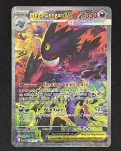 2026 Pokemon Ascended Heroes Mega Gengar ex #284 SIR - Mint+ - Image 1
