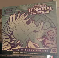 Pokemon TCG: TEMPORAL FORCES Elite Trainer Box ETB Walking Wake Factory Sealed - Image 1