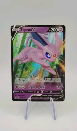 Pokemon TCG: Espeon V SWSH201 Black Star Promo - Ultra Rare - NM - Image 1