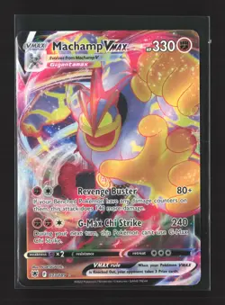 Pokemon SWSH10: Astral Radiance #073/189 Ultra Rare,Holo Machamp VMAX - Image 1