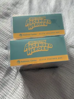 2 x Pokemon TCG: Ascended Heroes Pokemon Center ETB SEALED - Image 5