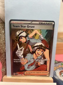 Team Star Grunt Pokemon • Ultra Rare • 242/198 Scarlet & Violet Base Set - Image 2