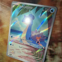 2025 Pokemon Misty's Lapras 194/182 Sv10: Destined Rivals Holo - Image 3