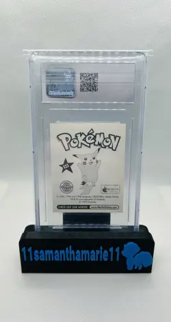 1998 Mew Pokemon Merlin Series 1 Holographic CGC 9 - Image 2