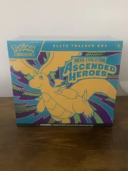 Pokemon TCG Mega Evolution Ascended Heroes Elite Trainers Box ETB *Small Tear* - Image 1