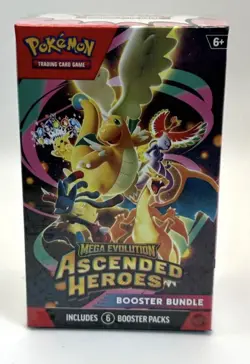 Pokemon TCG Mega Evolution Ascended Heroes Booster Bundle NEW/SEALED - Image 1