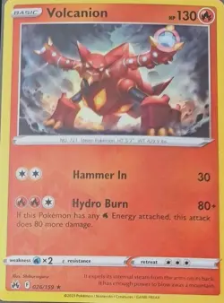 Volcanion 26/159 Crown Zenith Reverse Holo Rare Pokemon TCG - Image 1