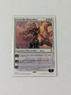 MTG Serra The Benevolet - Mystery Booster White Border NM - Image 1
