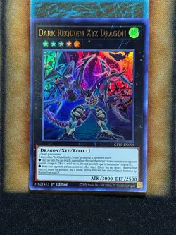 Yugioh Dark Requiem Xyz Dragon GFTP-EN099 Ultra Rare 1st Ed NM - Image 1