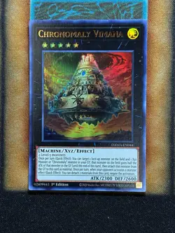 Yugioh Chronomaly Vimana DAMA-EN044 Ultra Rare 1st Ed NM - Image 1