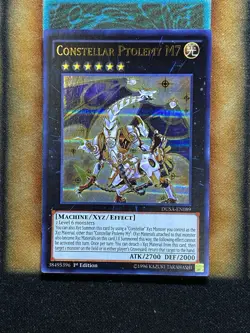 Yugioh Constellar Ptolemy M7 DUSA-EN089 Ultra Rare 1st Ed NM - Image 1