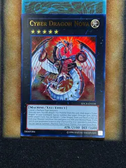 Yugioh Cyber Dragon Nova SDCR-EN038 Ultra Rare LP - Image 1