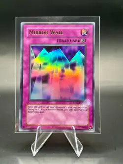 Yugioh Mirror Wall Retro Pack 2 RP02-EN007 Unlimited 2020 Reprint Ultra Rare NM - Image 1
