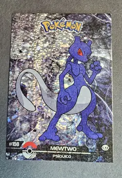 MEWTWO - POKEMON BLACK DARK CRYSTAL CARD COLLECTION LEGENDARY HOLO - Image 1