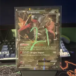 The Pokemon Company Tyrantrum EX XY70 XY Promo Holo 180 HP English Pokemon TCG - Image 1