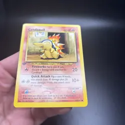 Pokemon TCG Cyndaquil Neo Genesis 57/111 1st Edition Common WOTC Vintage NM -j - Image 5