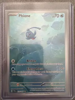 Phione 175/167 Pokemon Scarlet & Violet Twilight Masquerade - Image 1