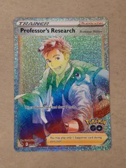 Professor's Research (Secret) 084/078 Pokemon GO Holo BB - Image 1