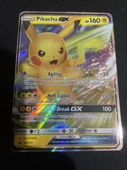 Pikachu GX SM232 - Sun & Moon Black Star Promo Holo Rare Pokemon TCG NM - Image 3