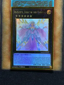 Yugioh Beatrice, Lady Of The Eternal MAGO-EN035 Gold Rare 1st Ed NM - Image 1