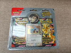 Pokemon TCG Mega Evolution Ascended Heroes Larry’s Komala 2 Pack Blister Sealed - Image 1