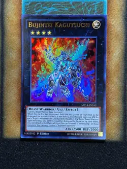 Yugioh Bujintei Kagatsuchi MP14-EN163 Ultra Rare 1st Ed NM - Image 1