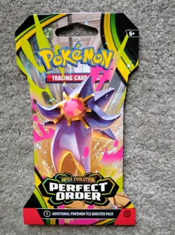 Pokemon Booster Lot X4 Mega Evolution Perfect Order Brand New Sealed Packs. - Image 3