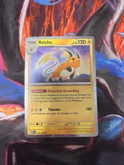 Raichu 026/165 Cosmos Holo Sam's Club Exclusive Promo Pokemon TCG: 151 X2 SWIRL - Image 1