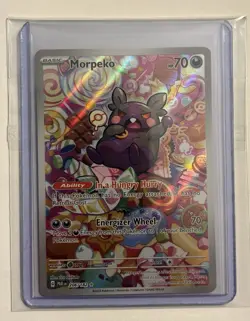 Morpeko - 206/182 - Illustration Rare - SV04: Paradox Rift (PAR) - Pokemon TCG - Image 5