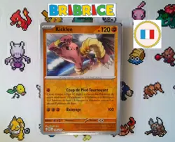 Carte pokemon Kicklee Hitmonlee MEW 151 106/165 REVERSE FR - Image 1