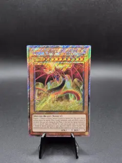 Yu-Gi-Oh Lot Flame Wingman QCSR, Winged Dragon of Ra PSR, Slifer PSR LP+/NM - Image 5
