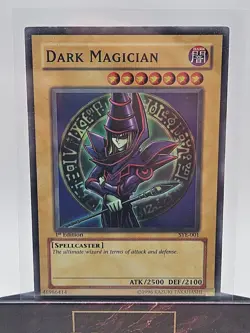 Konami Yu-Gi-Oh! Dark Magician SYE-001 CGC 1st Edition Super Rare - Image 3