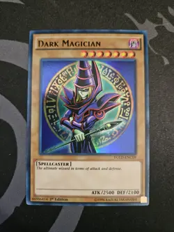Dark Magician (C) YGLD-ENC09 Yugi's Legendary Decks 1st Edition NM - Image 1
