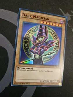 Dark Magician (C) YGLD-ENC09 Yugi's Legendary Decks 1st Edition NM - Image 2