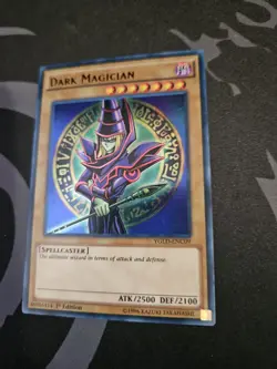 Dark Magician (C) YGLD-ENC09 Yugi's Legendary Decks 1st Edition NM - Image 3