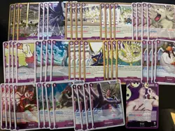 Official One Piece OP15 Purple Enel Deck Core - Image 1