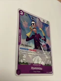 Itomimizu Uncommon (UC) OP07-060 500 Years in the Future Pre-Release (PRE) ENG - Image 2
