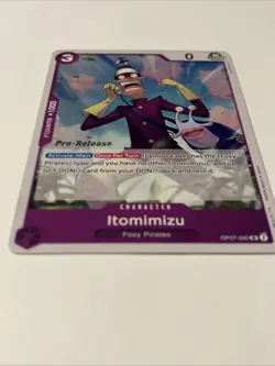 Itomimizu Uncommon (UC) OP07-060 500 Years in the Future Pre-Release (PRE) ENG - Image 3