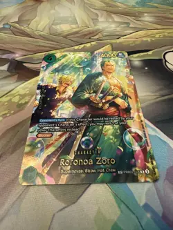 Roronoa Zoro - PRB02-006 (SP) - The Azure Sea's Seven OP14 Near Mint - Image 3