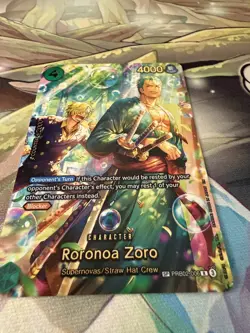Roronoa Zoro - PRB02-006 (SP) - The Azure Sea's Seven OP14 Near Mint - Image 4