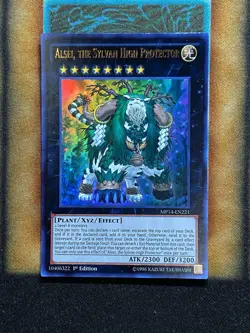 Yugioh Alsei, The Sylvan High Protector MP14-EN221 Ultra Rare 1st Ed NM - Image 1