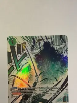 Demon Aura Nine Sword Style Asura Blades Drawn Dead Man's Game OP12-037 Alt Art - Image 3