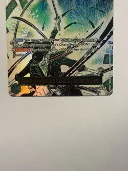 Demon Aura Nine Sword Style Asura Blades Drawn Dead Man's Game OP12-037 Alt Art - Image 4