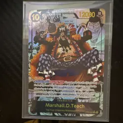 One Piece CCG Marshall.D.Teach OP09-093 Emperors New World 12000 Holo Special N… - Image 1