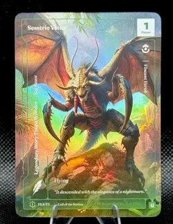 Sesstrio Vetus U Formless Foil Wonders Of The First Call Of The Stones Legendary - Image 1